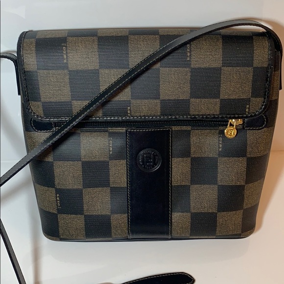 Fendi Handbags - Fendi Checkerboard Print Crossbody